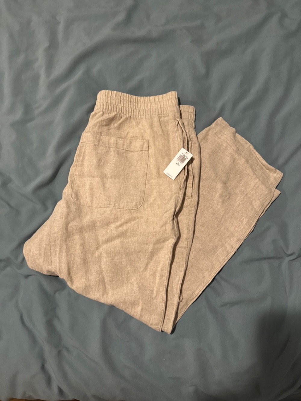 Old Navy Linen Straight Leg Pants